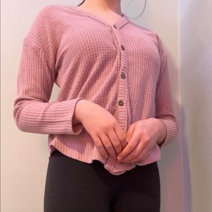 Love Glam Girl Pink Cardigan